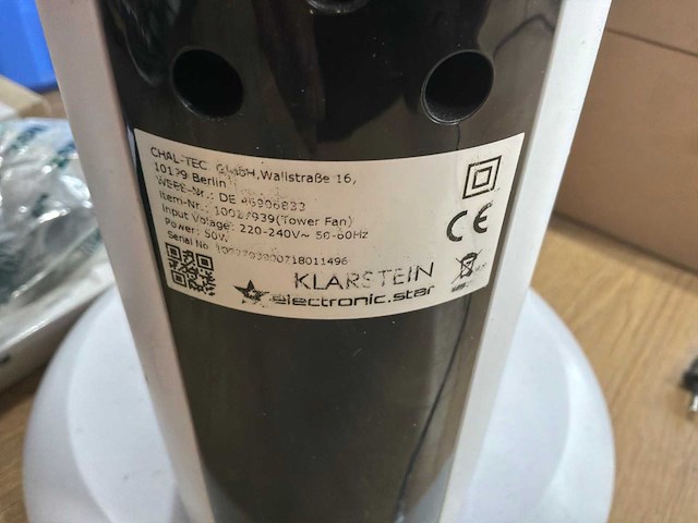 Klarstein ventilator - afbeelding 6 van  6