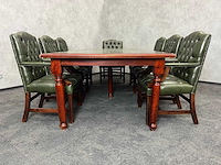 Klassiek engelse 7p vergaderset 240x120 - afbeelding 28 van  34
