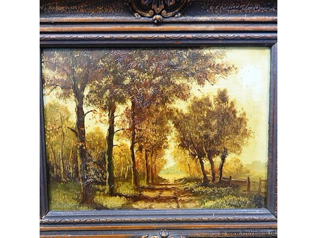 Klassiek olieverfschilderij op doek - afbeelding 2 van  5
