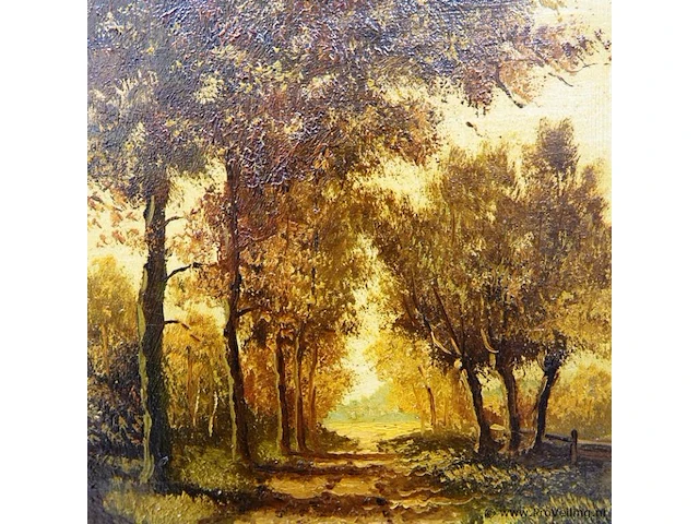 Klassiek olieverfschilderij op doek - afbeelding 3 van  5