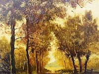 Klassiek olieverfschilderij op doek - afbeelding 3 van  5