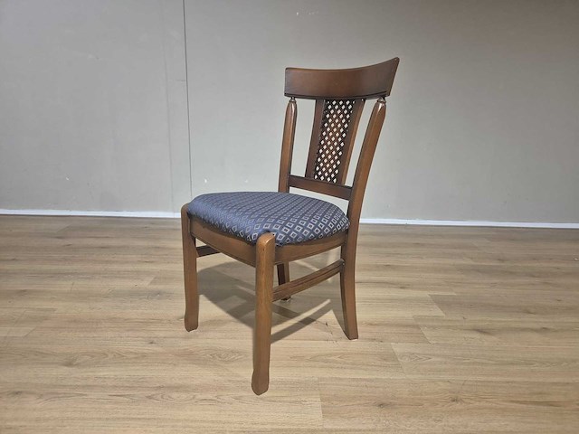 Klassieke - antieke - eetkamerstoelen (4x) - afbeelding 11 van  13