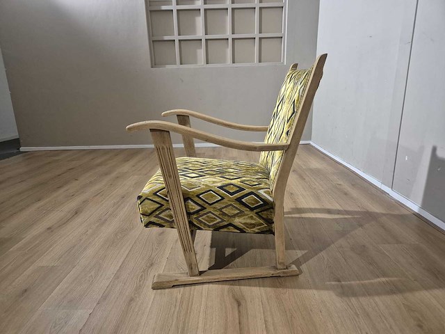 Klassieke - antieke - fauteuil - afbeelding 3 van  5