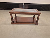 Klassieke - glazen - salontafel - coffee table - afbeelding 1 van  6