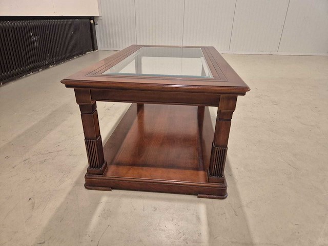 Klassieke - glazen - salontafel - coffee table - afbeelding 6 van  6