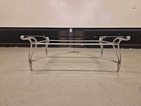 Klassieke - glazen - salontafel - coffee table - afbeelding 5 van  8