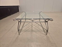 Klassieke - glazen - salontafel - coffee table - afbeelding 8 van  8