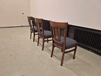 Klassieke - houten - eetkamerstoelen - dining chair (3x) - afbeelding 5 van  7