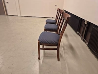 Klassieke - houten - eetkamerstoelen - dining chair (3x) - afbeelding 7 van  7