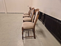 Klassieke - houten - eetkamerstoelen - dining chair (4x) - afbeelding 7 van  8