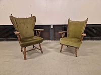 Klassieke - vintage - fauteuils - arm chair (2x)
