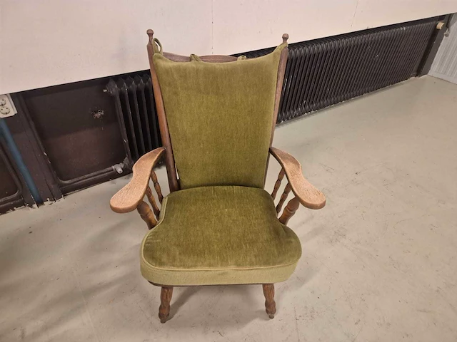 Klassieke - vintage - fauteuils - arm chair (2x) - afbeelding 3 van  8