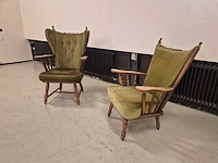Klassieke - vintage - fauteuils - arm chair (2x) - afbeelding 8 van  8