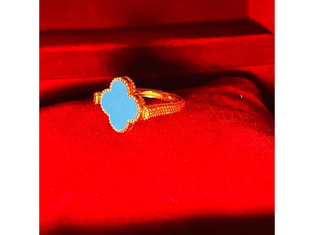 Klassieke alhambra model dames ring - afbeelding 3 van  6