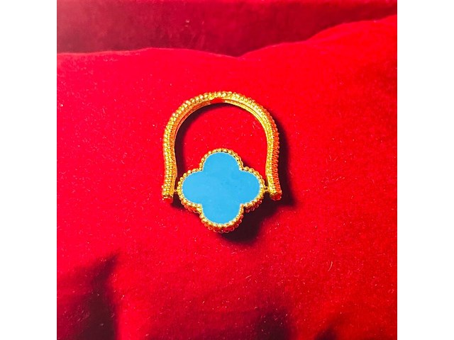 Klassieke alhambra model dames ring - afbeelding 4 van  6