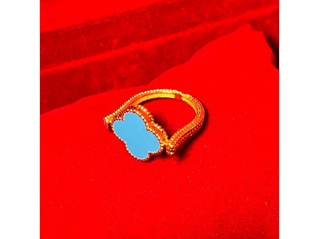 Klassieke alhambra model dames ring - afbeelding 2 van  6