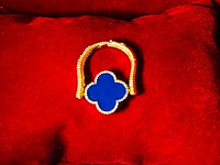 Klassieke alhambra model dames ring - afbeelding 4 van  5