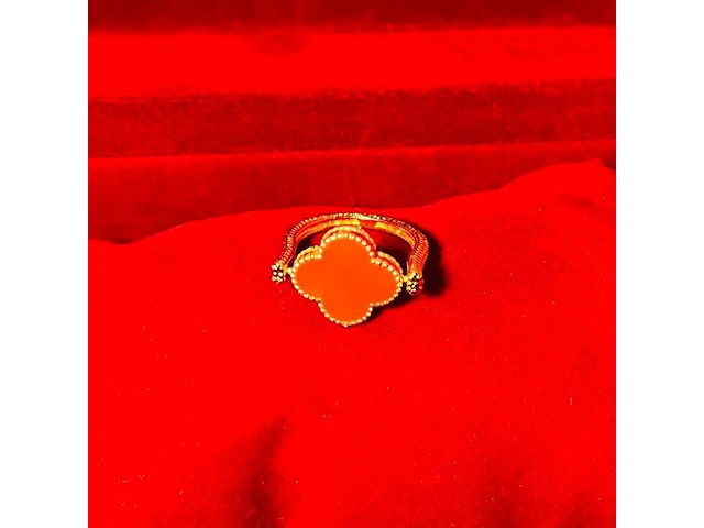 Klassieke alhambra model dames ring - afbeelding 1 van  5