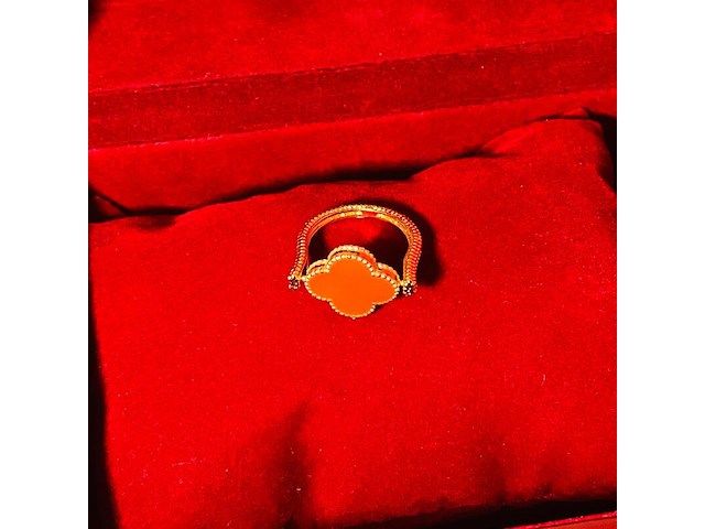 Klassieke alhambra model dames ring - afbeelding 2 van  5