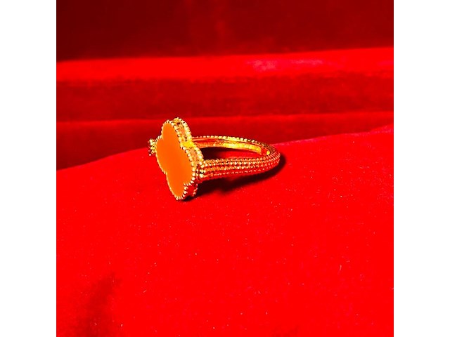 Klassieke alhambra model dames ring - afbeelding 4 van  5