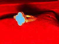 Klassieke alhambra model dames ring - afbeelding 3 van  5