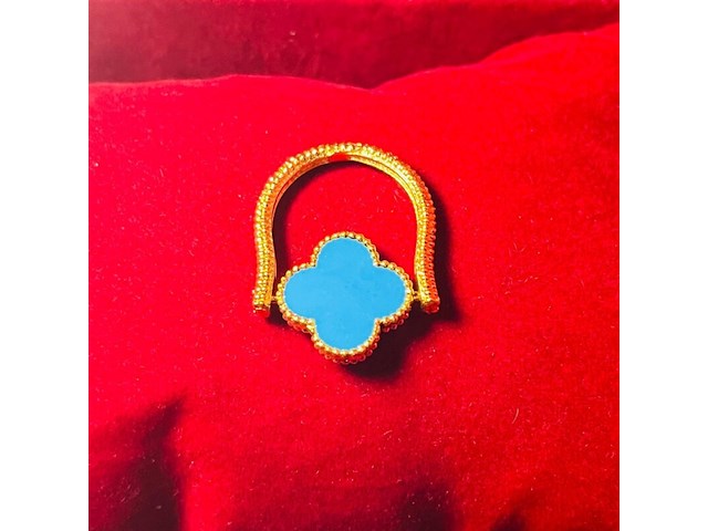 Klassieke alhambra model dames ring - afbeelding 4 van  5