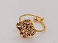 Klassieke alhambra model dames ring - afbeelding 1 van  4