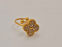 Klassieke alhambra model dames ring - afbeelding 3 van  4