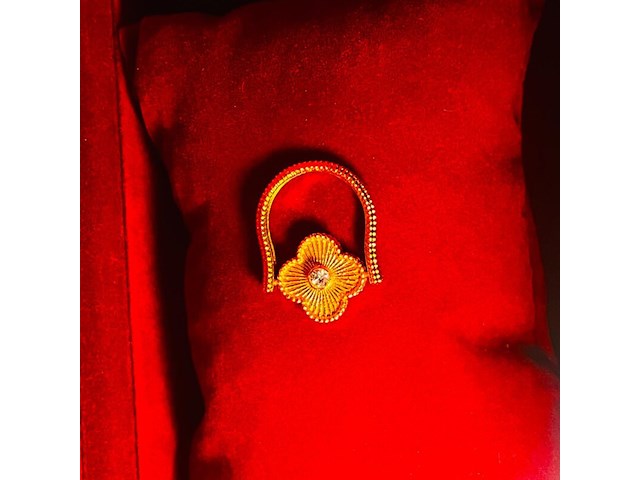 Klassieke alhambra model dames ring - afbeelding 5 van  5