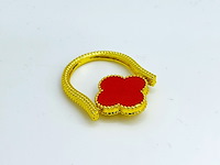 Klassieke alhambra model dames ring - afbeelding 1 van  4