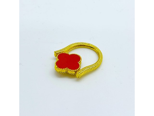Klassieke alhambra model dames ring - afbeelding 2 van  4