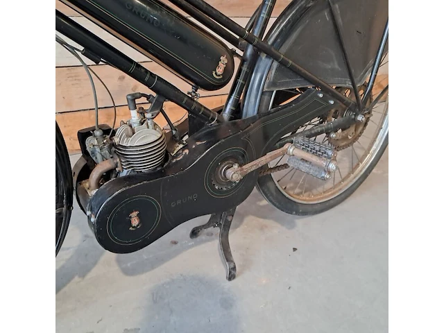 Klassieke bromfiets, gruno, vap.4, zwart, 1951 - afbeelding 4 van  41