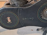 Klassieke bromfiets, gruno, vap.4, zwart, 1951 - afbeelding 6 van  41