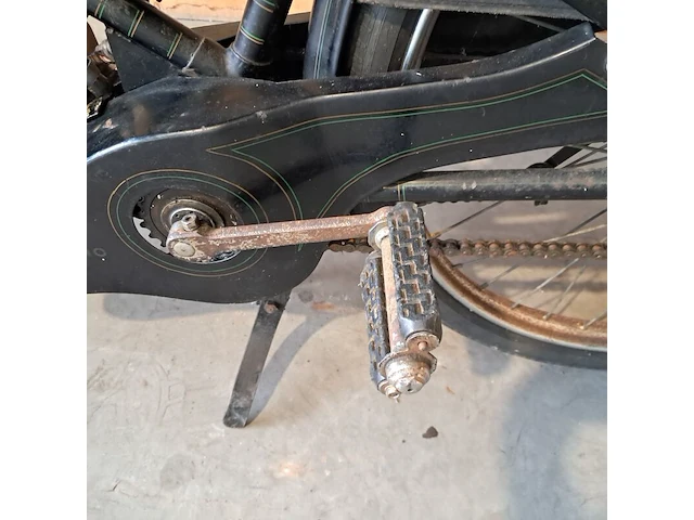 Klassieke bromfiets, gruno, vap.4, zwart, 1951 - afbeelding 8 van  41