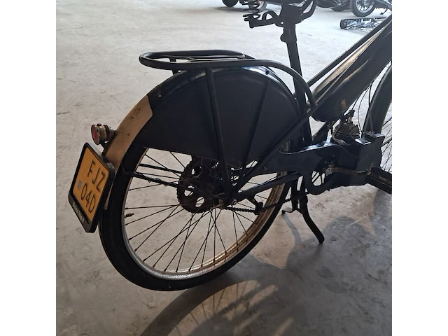 Klassieke bromfiets, gruno, vap.4, zwart, 1951 - afbeelding 11 van  41