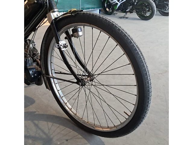 Klassieke bromfiets, gruno, vap.4, zwart, 1951 - afbeelding 15 van  41