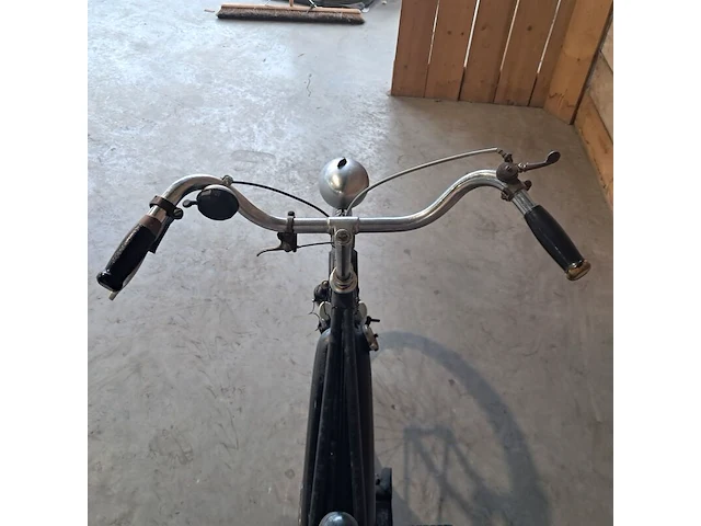 Klassieke bromfiets, gruno, vap.4, zwart, 1951 - afbeelding 17 van  41