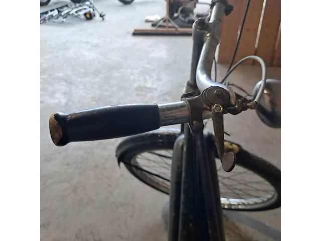 Klassieke bromfiets, gruno, vap.4, zwart, 1951 - afbeelding 19 van  41