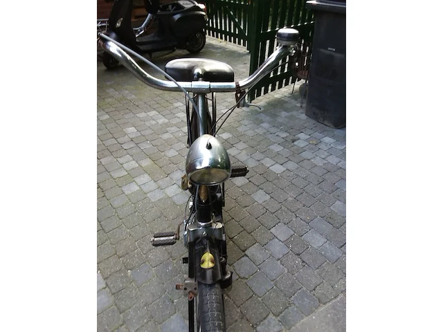 Klassieke bromfiets, gruno, vap.4, zwart, 1951 - afbeelding 28 van  41