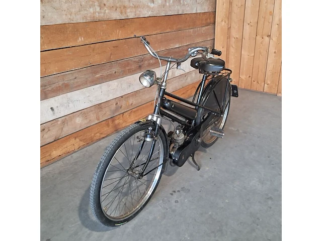 Klassieke bromfiets, gruno, vap.4, zwart, 1951 - afbeelding 38 van  41