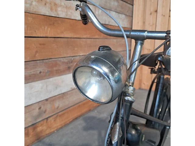Klassieke bromfiets, gruno, vap.4, zwart, 1951 - afbeelding 41 van  41