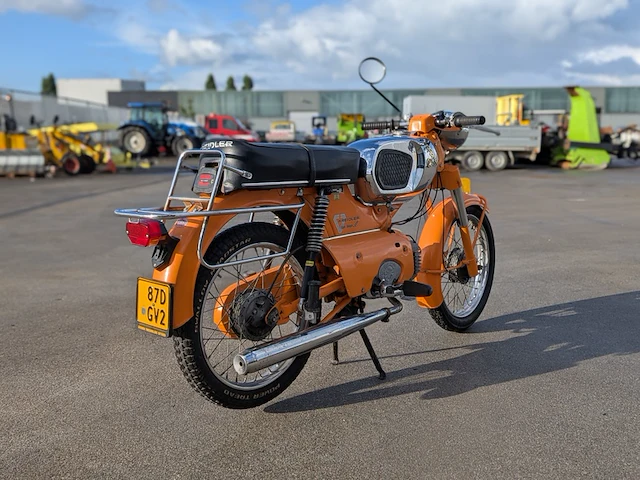 Klassieke bromfiets, kreidler, florett sl (sport luxus), 1967 - afbeelding 17 van  21