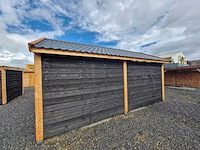 Klassieke garage met zadeldak 990x410x340 cm - afbeelding 6 van  12