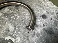 Klassieke keukenmengkraan rvs - afbeelding 3 van  5