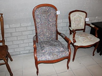 Klassieke relax fauteuil. - afbeelding 1 van  2