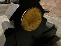 Klassieke schouwpendule v.v. klok + 2x kandelaar - afbeelding 6 van  6