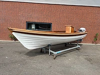 Klassieke sloep met nieuwe selva 9,9pk motor