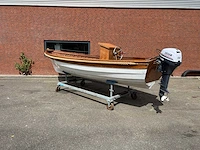 Klassieke sloep met nieuwe selva 9,9pk motor - afbeelding 4 van  7