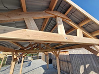 Klassieke zadeldak overkapping - 1220x410x340 cm - afbeelding 9 van  11