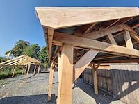 Klassieke zadeldak overkapping - 1220x410x340 cm - afbeelding 10 van  11